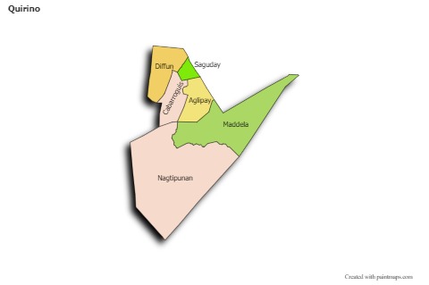 Sample Maps for Quirino (colored)