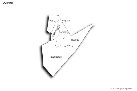Sample Maps for Quirino (black-white,shadowy)