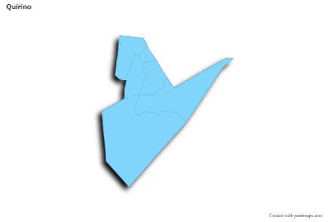 Sample Maps for Quirino (blue,outline,shadowy)