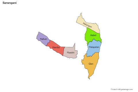 Sample Maps for Sarangani (colored)
