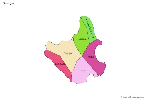 Contoh Peta untuk Siquijor (berwarna)