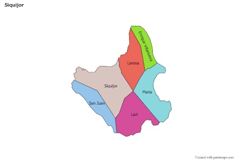 Contoh Peta untuk Siquijor (hitam-putih,bayangan)