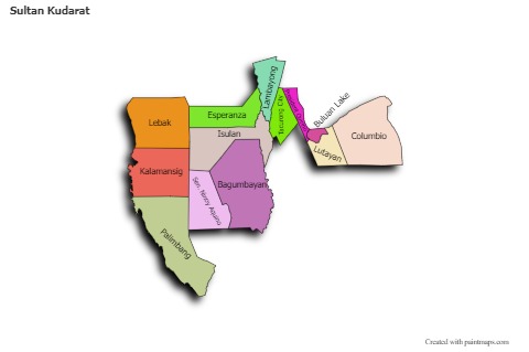 Sample Maps for Sultan Kudarat (colored)