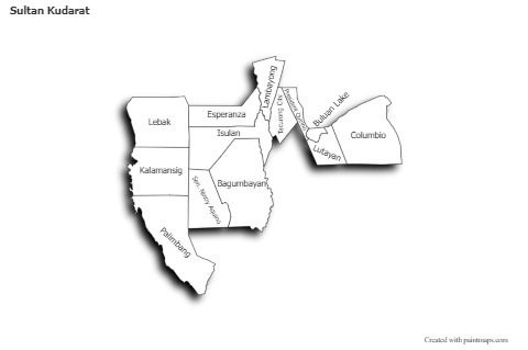 Sample Maps for Sultan Kudarat (black-white)
