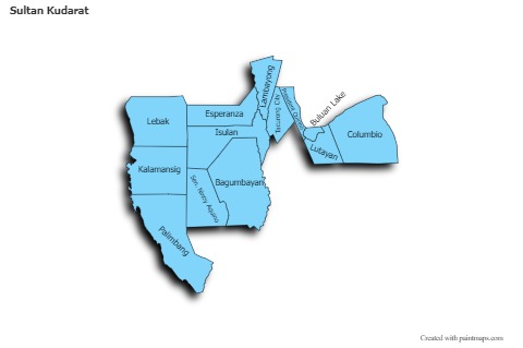 Sample Maps for Sultan Kudarat (blue,shadowy)