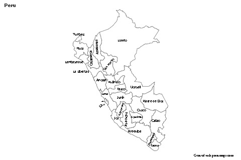 Sample Maps for Peru (black-white)