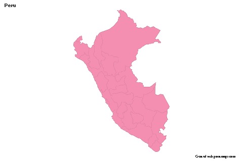 Sample Maps for Peru (pink,outline)