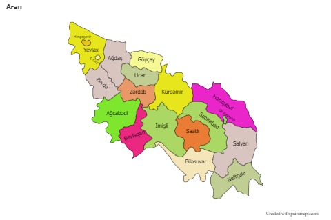 Sample Maps for Aran (colored)