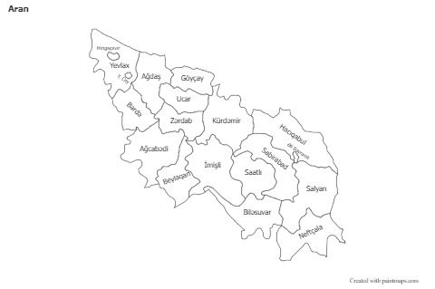 Sample Maps for Aran (black-white)
