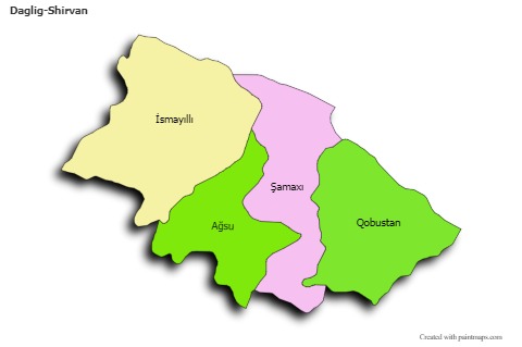 Sample Maps for Daglig-Shirvan (colored,shadowy)