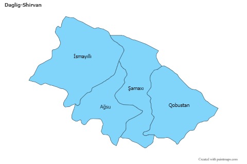 Sample Maps for Daglig-Shirvan (blue)