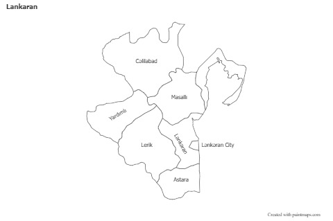 Sample Maps for Lankaran (black-white)