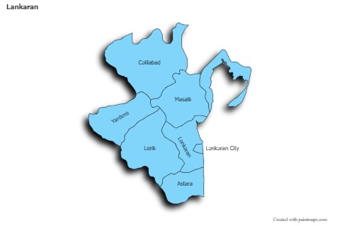 Sample Maps for Lankaran (blue,shadowy)