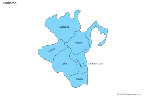 Sample Maps for Lankaran (blue)