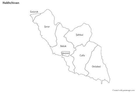 Sample Maps for Nakhchivan (black-white)