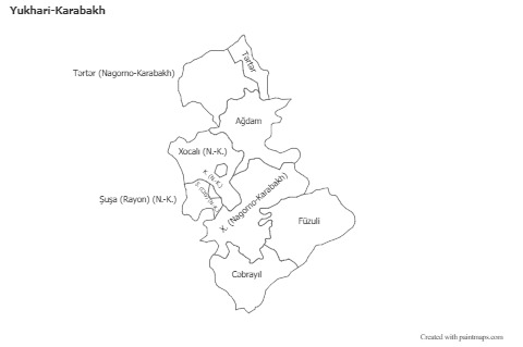 Sample Maps for Yukhari-Karabakh (black-white)