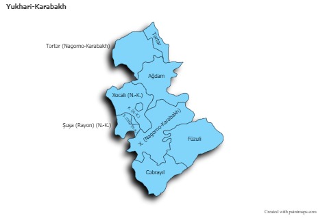 Sample Maps for Yukhari-Karabakh (blue,shadowy)