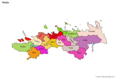 Sample Maps for Harju (colored)