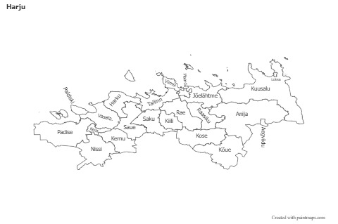 Sample Maps for Harju (black-white)