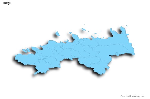 Sample Maps for Harju (blue,outline,shadowy)