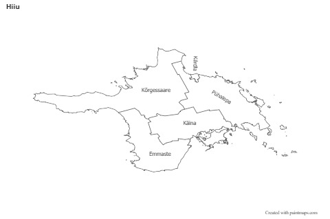Sample Maps for Hiiu (black-white)