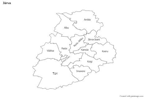 Sample Maps for Järva (black-white)