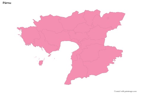 Sample Maps for Pärnu (pink,outline)
