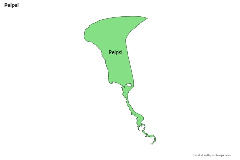 Contoh Peta untuk Peipsi (berwarna)