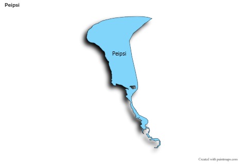 Contoh Peta untuk Peipsi (biru,bayangan)