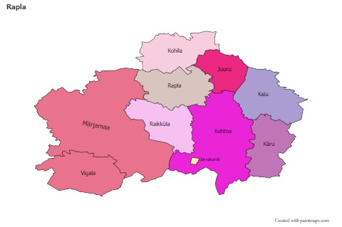 Sample Maps for Rapla (colored)