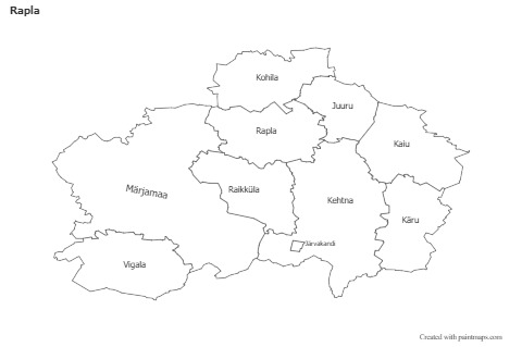 Sample Maps for Rapla (black-white)
