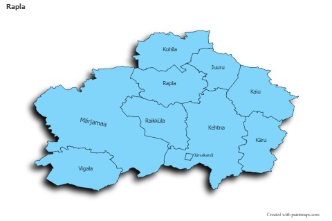 Sample Maps for Rapla (blue,shadowy)