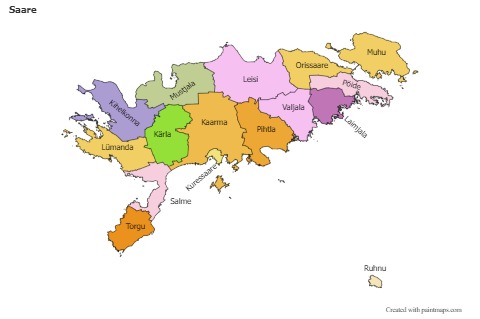 Contoh Peta untuk Saare (berwarna)