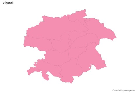 Sample Maps for Viljandi (pink,outline)