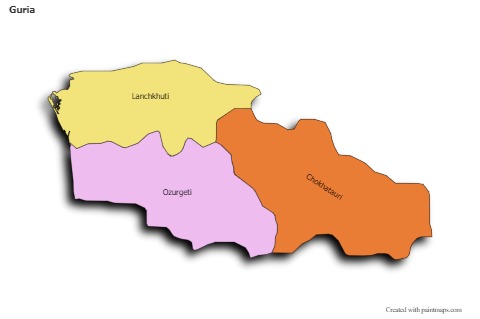 Sample Maps for Guria (colored,shadowy)