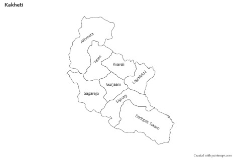 Sample Maps for Kakheti (blue)