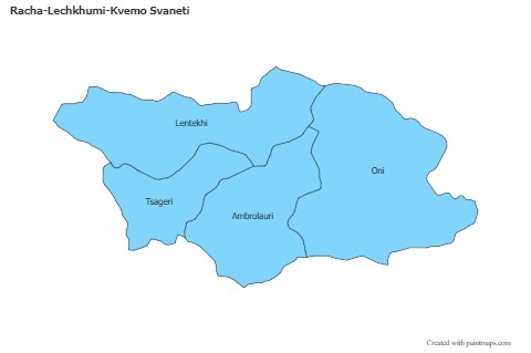 Contoh Peta untuk Racha-Lechkhumi-Kvemo Svaneti (biru)