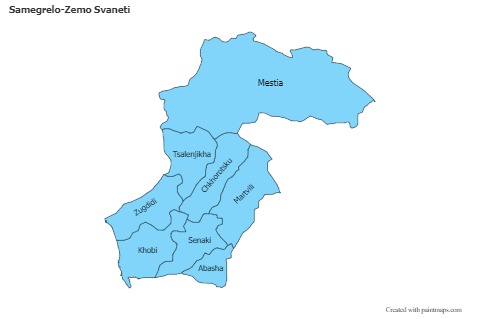 Sample Maps for Samegrelo-Zemo Svaneti (blue)