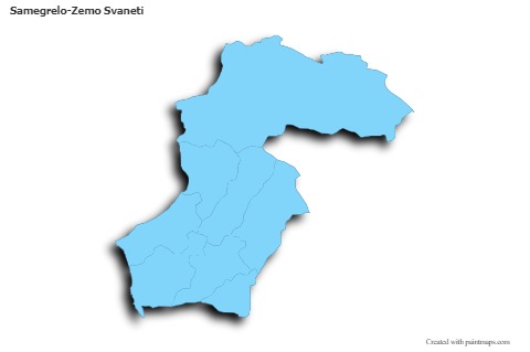 Sample Maps for Samegrelo-Zemo Svaneti (blue,outline,shadowy)