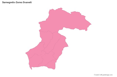 Sample Maps for Samegrelo-Zemo Svaneti (pink,outline)