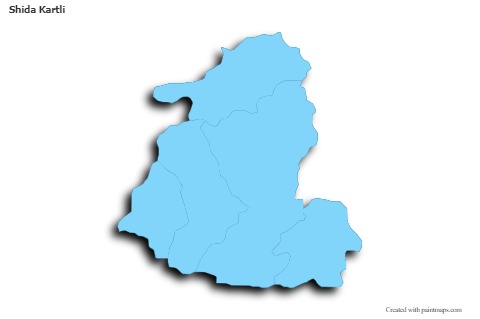 Sample Maps for Shida Kartli (blue,outline,shadowy)