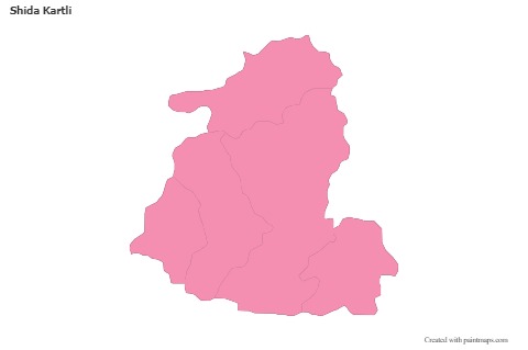 Sample Maps for Shida Kartli (pink,outline)