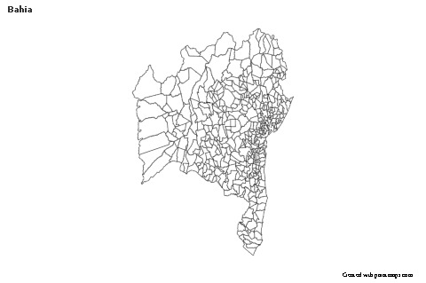Sample Maps for Bahia (black-white)