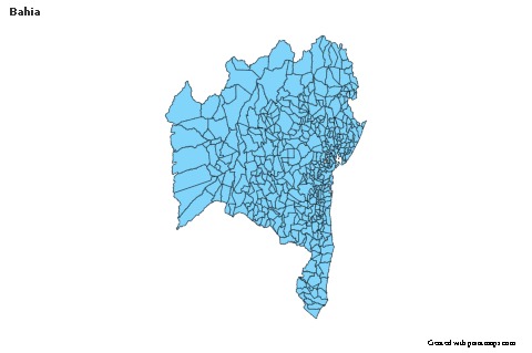 Sample Maps for Bahia (blue)