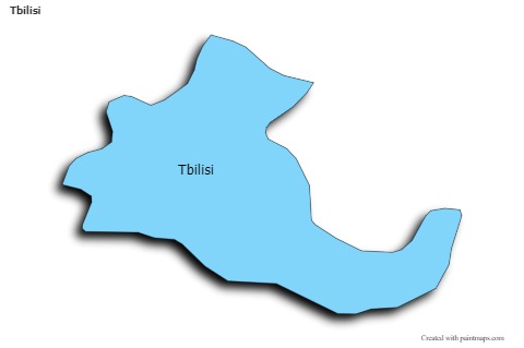 Sample Maps for Tbilisi (blue,shadowy)