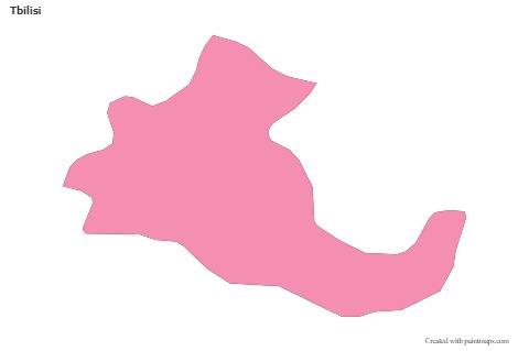Sample Maps for Tbilisi (pink,outline)
