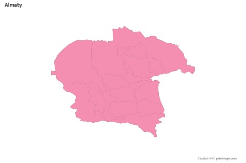 Sample Maps for Almaty (pink,outline)