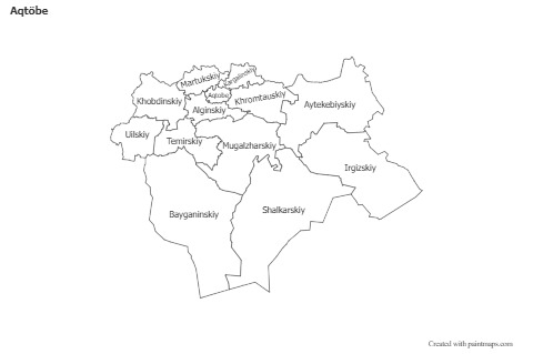 Sample Maps for Aqtöbe (black-white)
