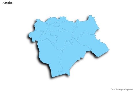 Sample Maps for Aqtöbe (blue,outline,shadowy)