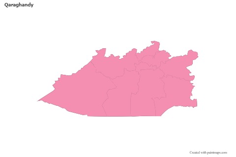 Sample Maps for Qaraghandy (pink,outline)